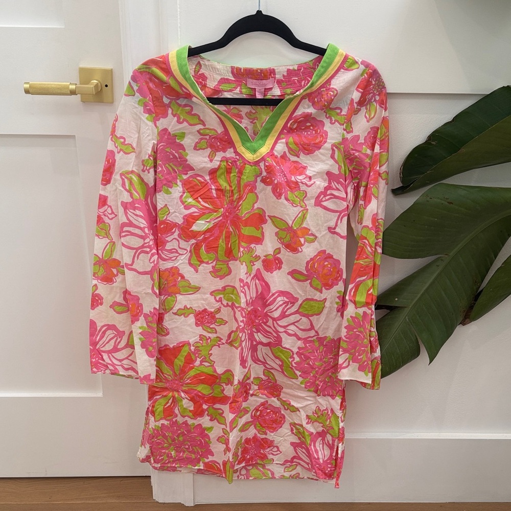 NWT Lilly Pulitzer Elina Long Tunic in Multi, XS